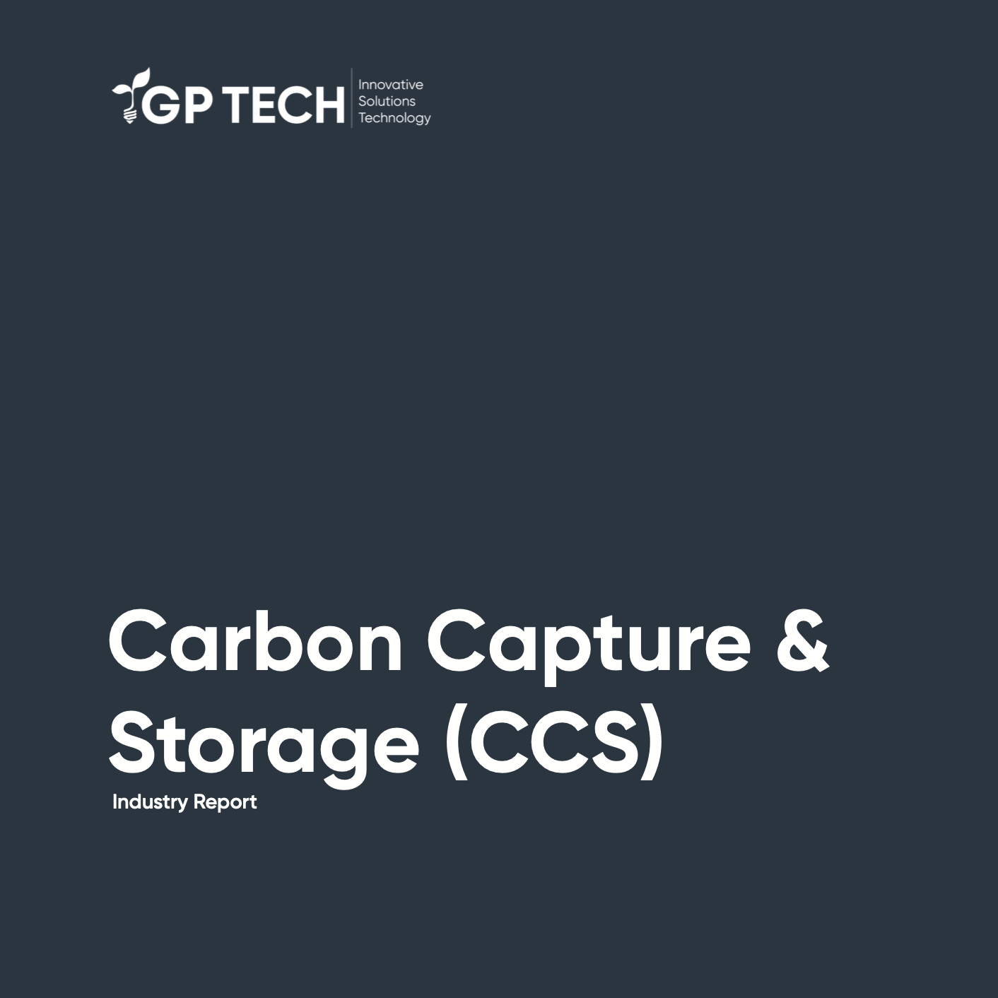 Carbon Capture and Storage as a solution