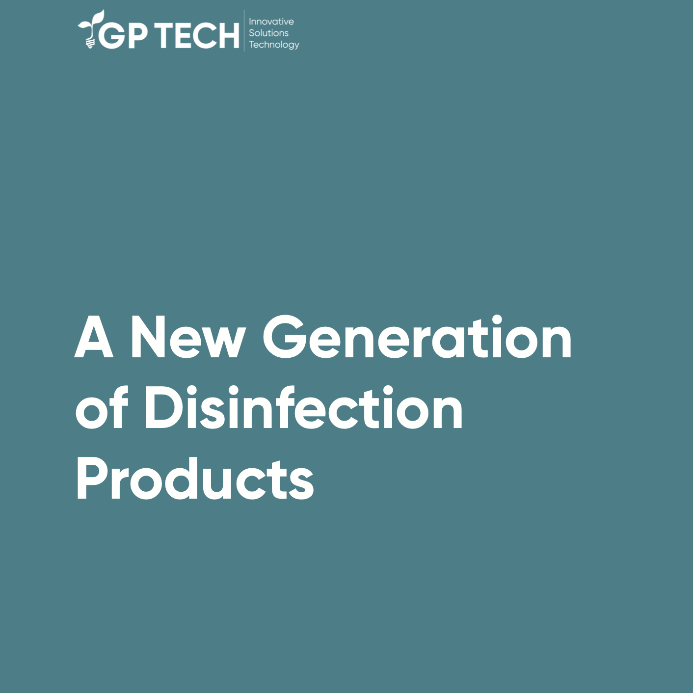 A new generation of disinfection products