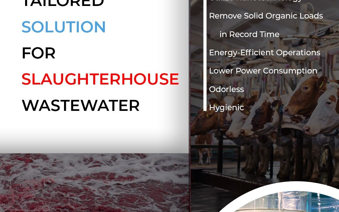 An unconventional solution to wastewater from slaughterhouses