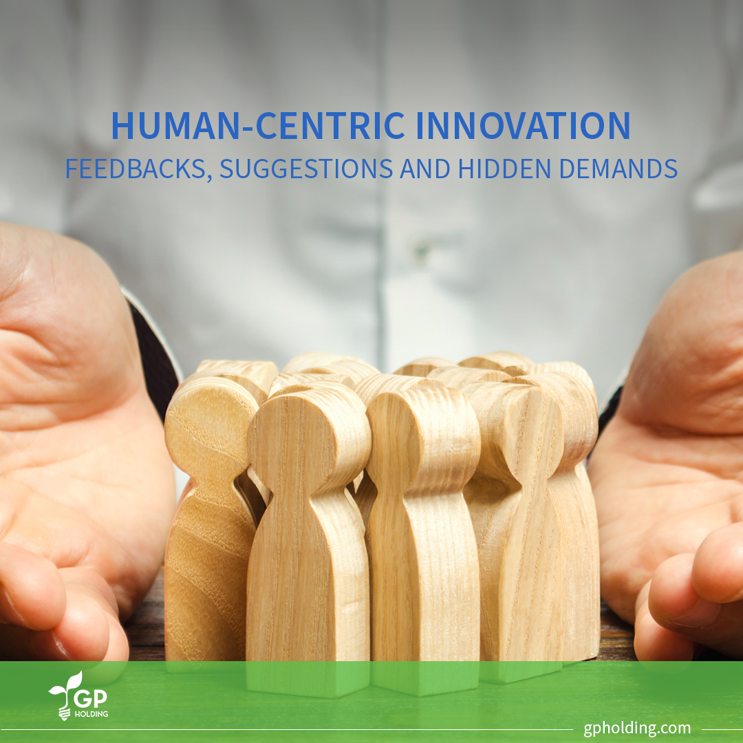 Human-centric Innovation: Feedbacks, Suggestions and Hidden Demands